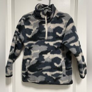 Little Rebels 4T Fleece pull over jacket with pockets